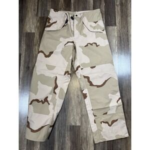 Military Desert‎ Camo Small Regular Pants Wet/Cold Waterproof Weather DCWCSP-S/R